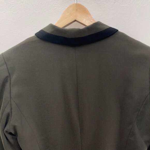 Lew Magram Size 8 90s Equestrian-Style Suit w Hi-Lo Jacket & Knee Skirt w Slit - Picture 10 of 16